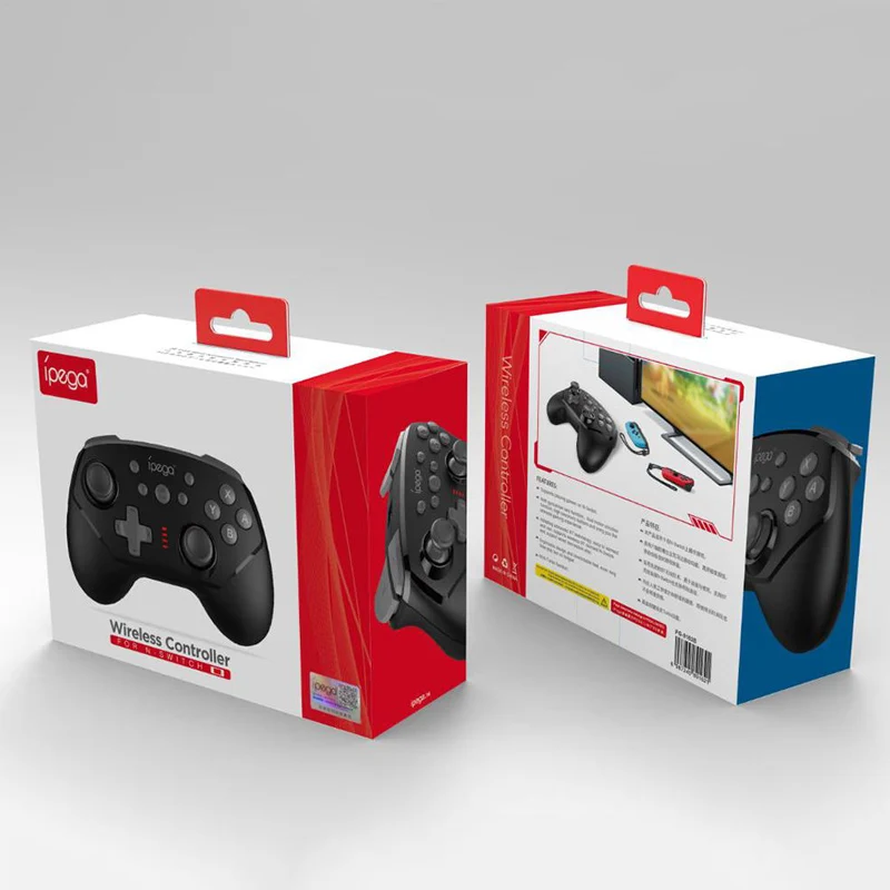 IPEGA PG-9162Y Мини Bluetooth игровой контроллер беспроводное проводное соединение поддерживает турбо шестиосевой гироскоп для n-переключателя
