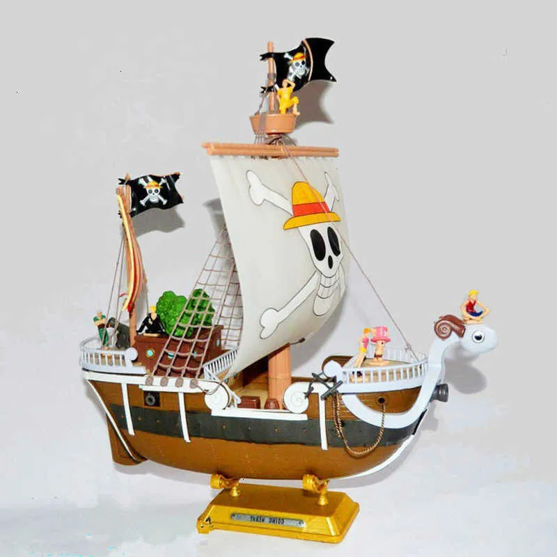 Одна деталь тысяча Солнечный & Going Merry Boat ПВХ фигурка Аниме фигурки Собранная