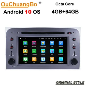 

Ouchuangbo audio player radio recorder for Alfa Romeo 147 GT with Android 10 system 8 core 4GB RAM 64GB ROM