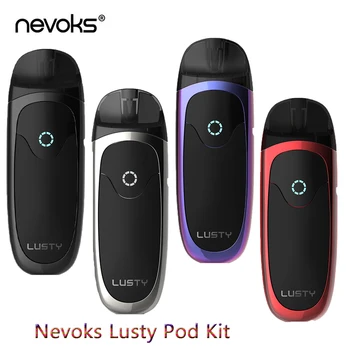 

E Cigarette Starter Kit Nevoks Lusty Aio Pod Kit buit-in 1000mAh Battery with 3.3ml pod tank vape Kit