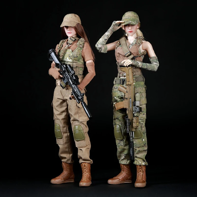 FG003 FG004 масштаб 1/6 Женский солдат тактическая одежда аксессуары военная боевая
