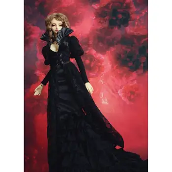 

[wamami] SD16 IP Black Dahlia Black Multi Purpose Dress For BJD Doll Dollfie Outfit