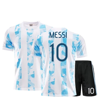 

Hot Recommend 20-21 Argentina jersey football clothes set boys and girls match training custom team uniform