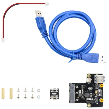 

Raspberry Pi X850 Msata Ssd Disk Expansion Board Supports 1Tb Usb 3.0