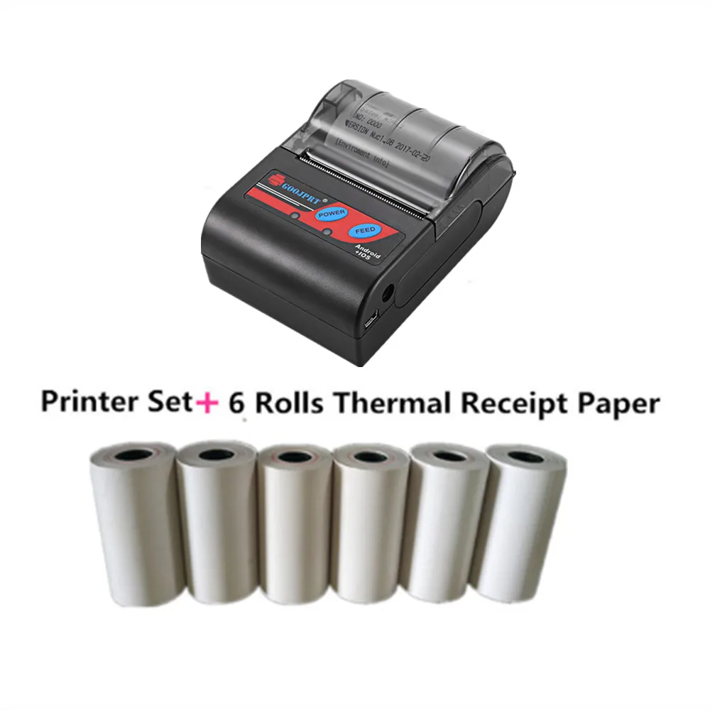 Бесплатная доставка MTP-II мобильный портативный штрих кода термопринтер