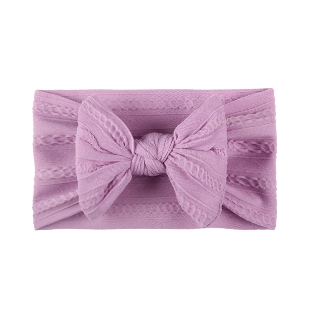 1 PCS Baby Girl Headband Infant Hair Jacquard Accessories Bows Newborn Headwear Rabbit Ear Headwrap Gift Toddlers Bandage Ribbon Baby Accessories Baby Accessories