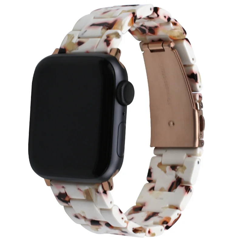 Essidi горячий полимерный браслет ремешок для Apple Watch Series 5 4 3 2 1 Женский Мужской умный Браслет Петля для Iwatch 38 40 42 44 мм