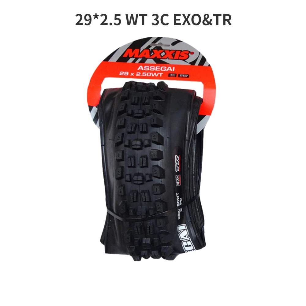 MAXXIS Assegai 27,5 ''x2. 5 29''x2. 5 WT 3C MaxxGrip MaxxTerra EXO TR DH Горные складные MTB шины горный велосипед Складные шины - Цвет: 29X2.5WT EXO TR