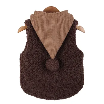 

Baby Girls Berber Fleece Vest Cartoon Cute Baby Boy Vests Outerwear Kid Sleeveless Waistcoat Jacket Coat Winter Girl Clothes