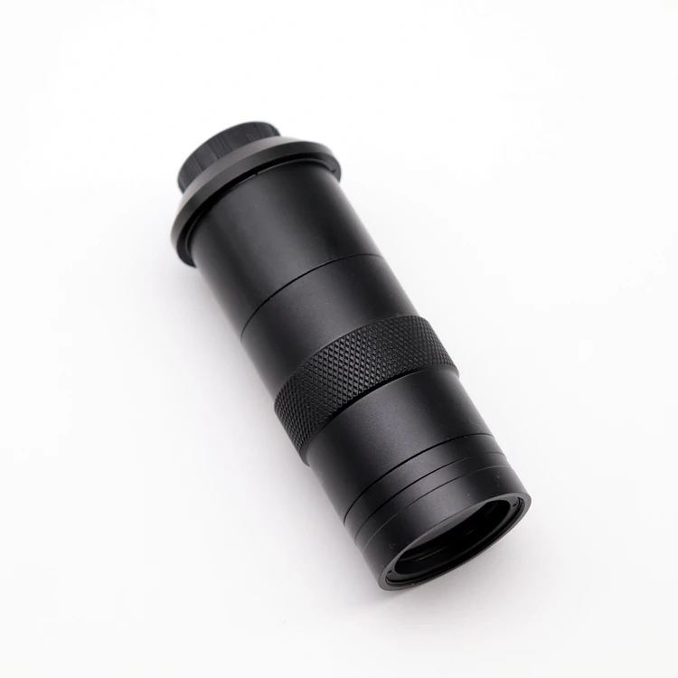 Industrial video microscope single cylinder lens continuous zoom 100 times adjustable mechanical vision equipment magnifying len
