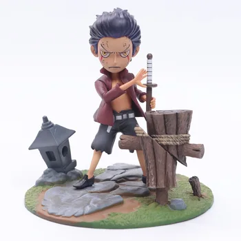 

One Piece Anime Dracule Mihawk Childhood Ver. PVC One Piece Mihawk Figure Collectible Model Toys Gifts 15cm