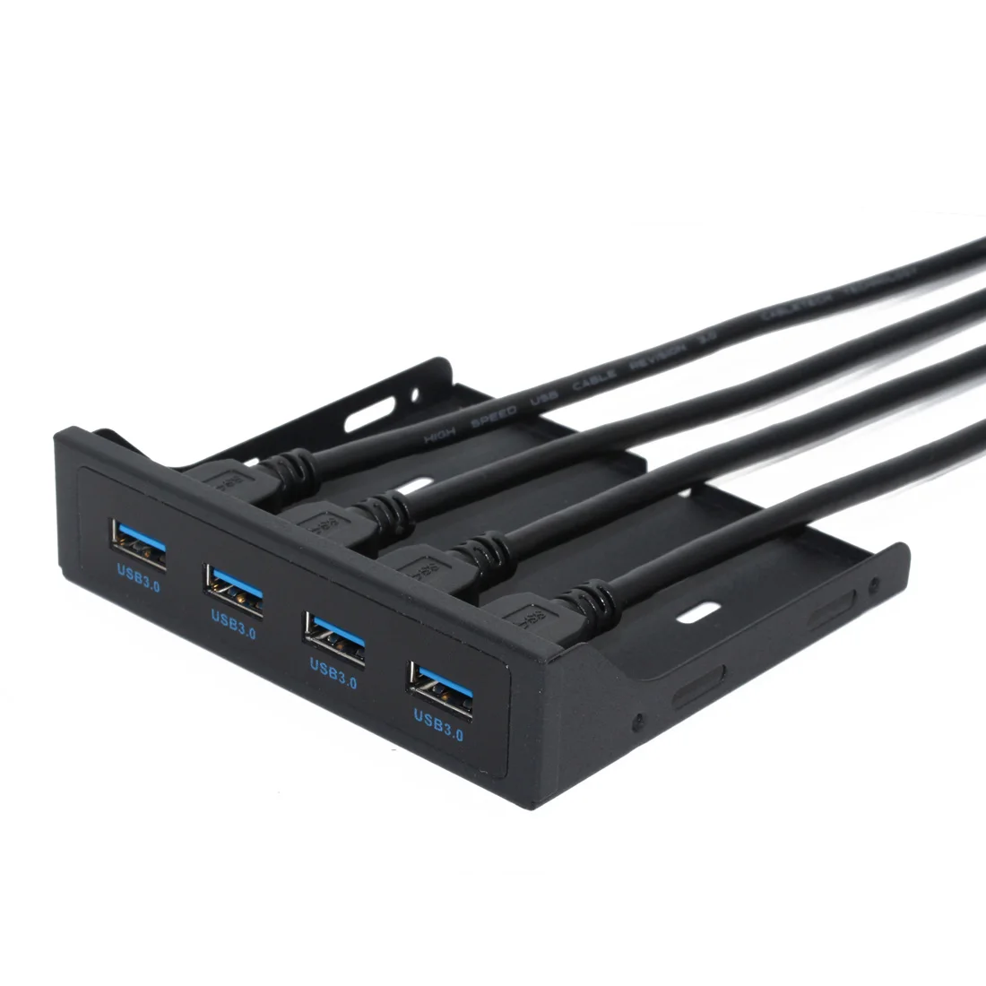 Передняя панель 4 порта USB 3,0 концентратор разветвитель комбинированный адаптер кронштейн 5 Гбит/с USB3.0 19PIN/20PIN внутренний для рабочего стола 3,5 дюймов флоппи-отсек