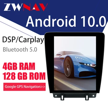 

128GB Tesla Screen CARPLAY For 2010-2014 Ford Mustang Android 10 Car Multimedia Player GPS Radio Audio Auto Stereo Head Unit