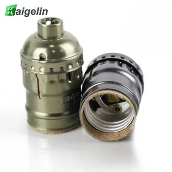 

10pcs/pack Retro Edison Bulb Aluminum Shell Base E27 Screw Bulb Holder Pendant Lighting Socket Ceiling Light Adaptor