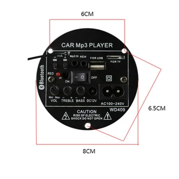 

Bluetooth Car Amplifier Bass Radio Replacement Remote Controller Built-in