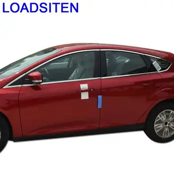 

Chromium Modified Automobile Auto Window Body Exterior Sticker Strip Parts Covers Accessory 12 13 14 15 16 17 18 FOR Ford Focus