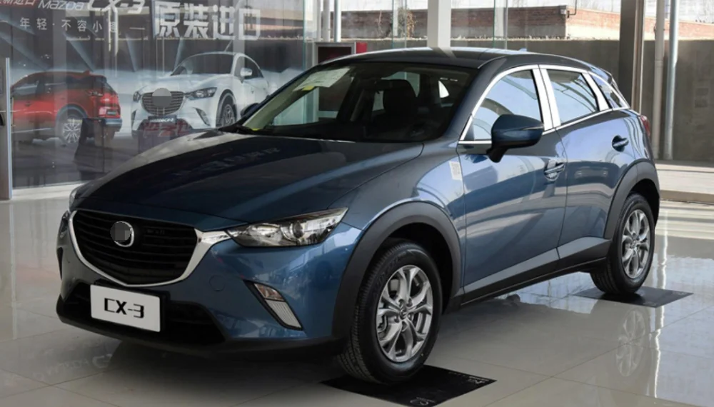 Нержавеющая сталь окна автомобиля Планки для mazda CX-3