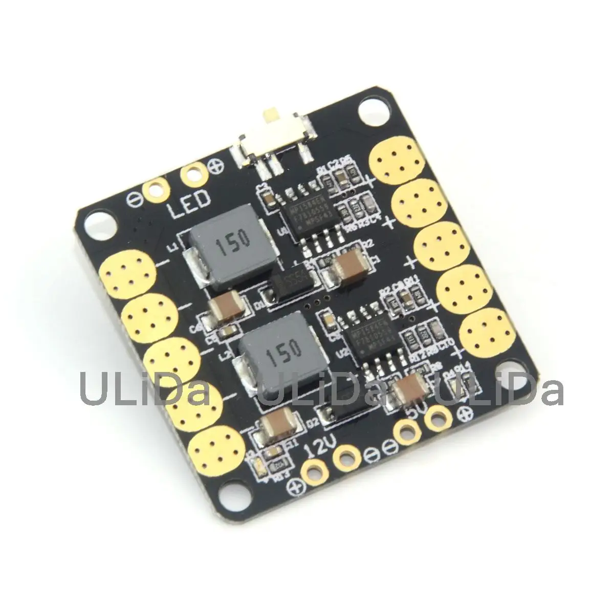 4 в 1 PDB Контроллер полета распределительная плата питания/w 5V/12V BEC выходной