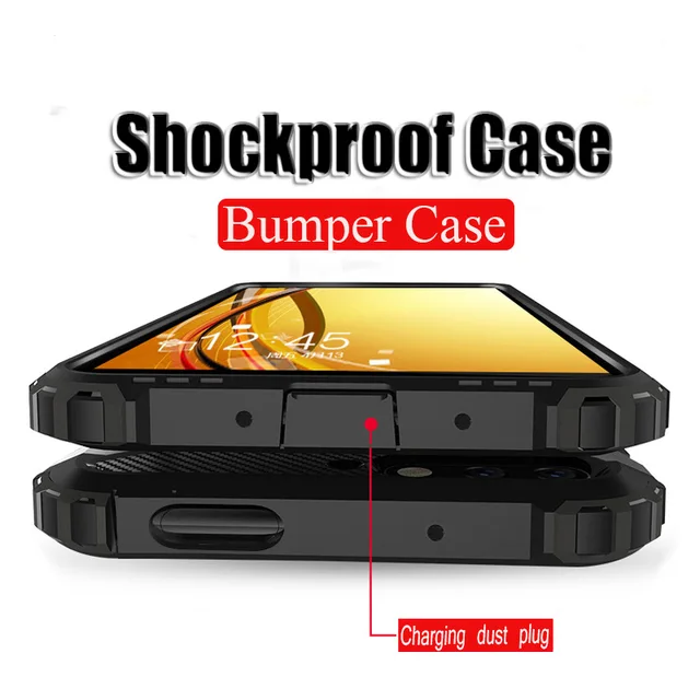 US $2.26 Luxury Shockproof Armor Bumper Case For Oneplus 7T Pro 5T 6T 7 Cover Silicone Capa For Oneplus 6 7 
