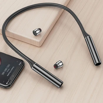 

G30 Neckband in-Ear Wireless Headphones, Waterproof IPX5 Earbuds Magnetic Wireless Earphones w/Mic,12H Playtime for Running