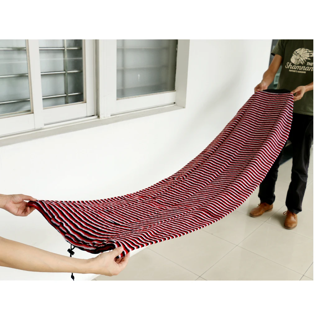 6ft / 7ft Surfboard Shortboard Stretch Sock Cover Surf Board Thruster Protective Day Bag Lightweight Surfboard Sock Bag