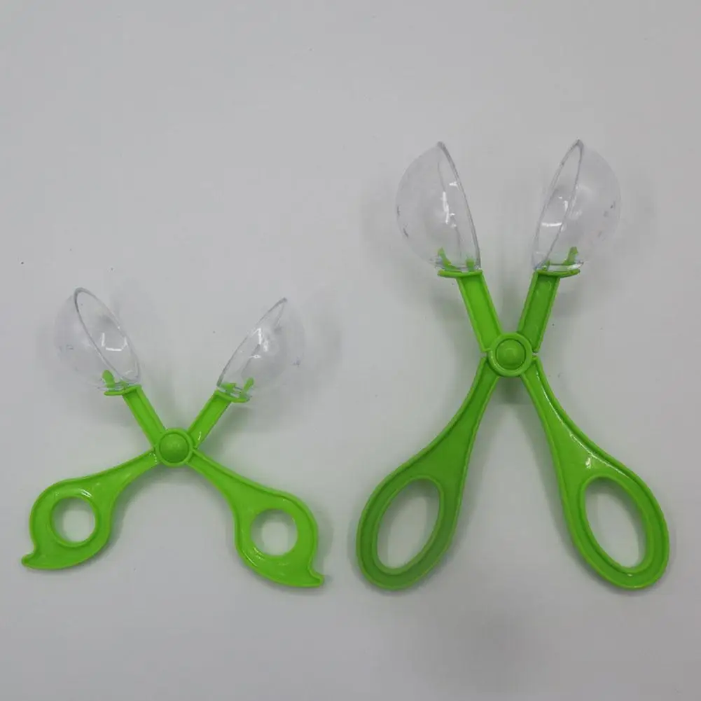 Bug Insect Catcher Scissors Tongs Tweezers Scooper Clamp Outdoor Toy  Plastic Scissors Clip Insect Catching Tool Adventure Game