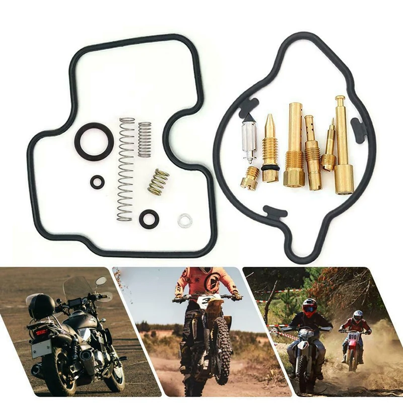 

Carb Carburetor Repair Kit with O-Rings for Honda CBR600F2 CBR600 1991-1994