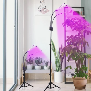 

60W 3 Tubes Full Spectrum LED Grow Lamp USB LED Grow Light Greenhouse Indoor Lamp Vegetables Plants Flower Seedling Growing Lamp