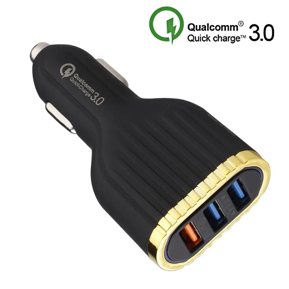 Быстрая зарядка 3,0 USB Автомобильное зарядное устройство для iPhone xs samsung мини автомобильное быстрое зарядное устройство адаптер для мобильного телефона