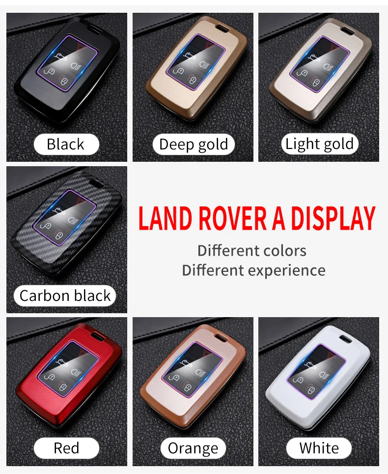 Carbon Fiber Car Smart Key Cover Case Fob For Land Rover Range Rover Sport A9 Discovery 2 3 4 Sport For Jaguar XF A8 A9 X8 XE XF - Ha00e9e858a324b718c8a6ef044fef295d