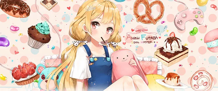 THE IDOLM@ STER; костюм для косплея; розовое платье принцессы; Униформа futaba anzu; наряд на Хэллоуин; на заказ