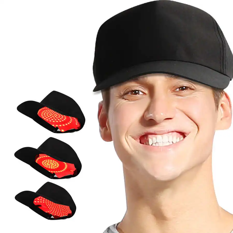 82pcs/156pcs/280pcs Hair Growth Hat Cap Oil Control Adjustable Anti