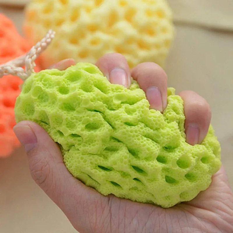 Губка из пенопласта в форме соты для душа Loofa натуральные губки шара мягкие