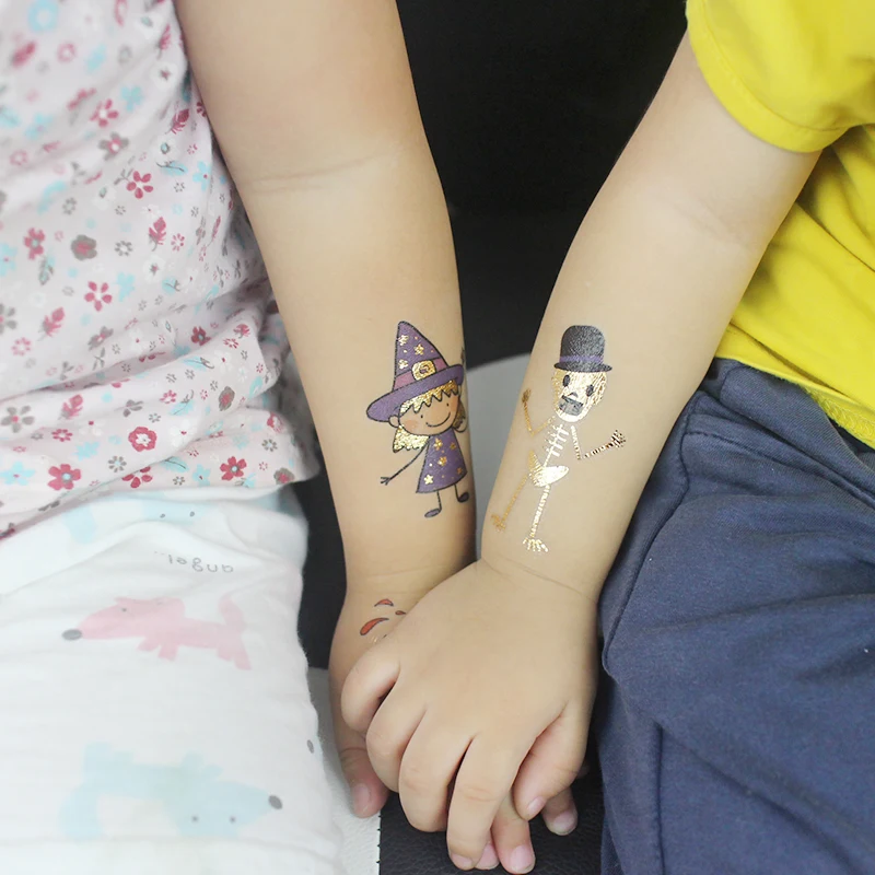 kids tattoo sticker temporary hand tattoos cartoon gold temporary tattoos for children glitter tattoo stickers halloween tattoos kids tattoo sticker temporary hand tattoos cartoon gold temporary tattoos for children glitter tattoo stickers halloween tattoos