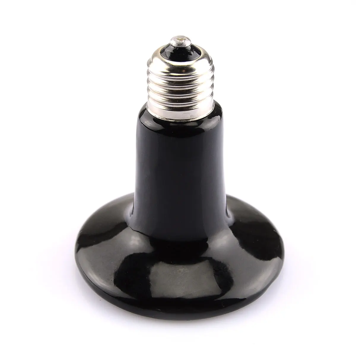 Инфракрасная лампа для выращивания рептилий черный излучатель светильник