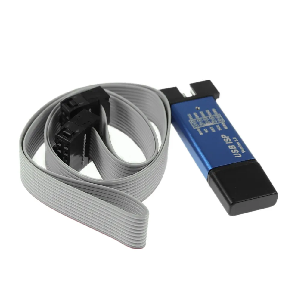 免驱动 51 AVR单片机 USB ISP 编程烧录器 USB AVR ISP USBasp  (11)