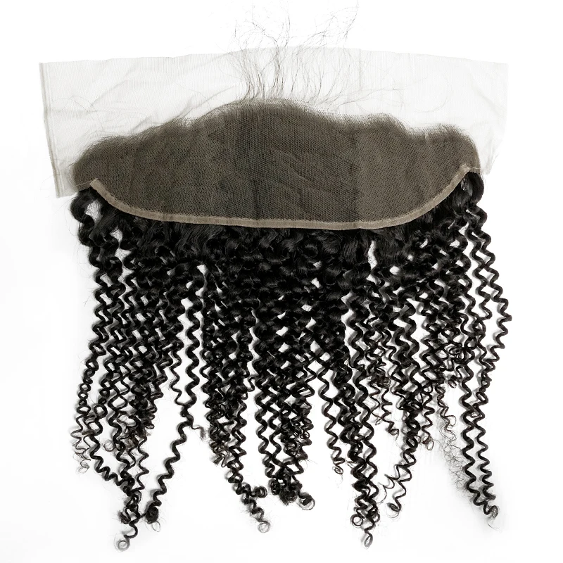 Kinky Curly Human Hair Bundles With 4x4 HD Lace Closure 13x4 Frontal Addbeauty Brazilian Virgin Remy Human Hair Natural Color