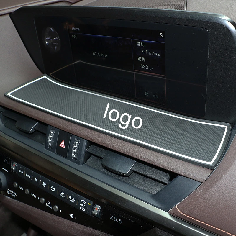 Для LEXUS ES противоскользящими резиновыми подставки под стакан дверной коврик ES200 ES260 ES300H модифицированные аксессуары для стайлинга автомобилей Стикеры