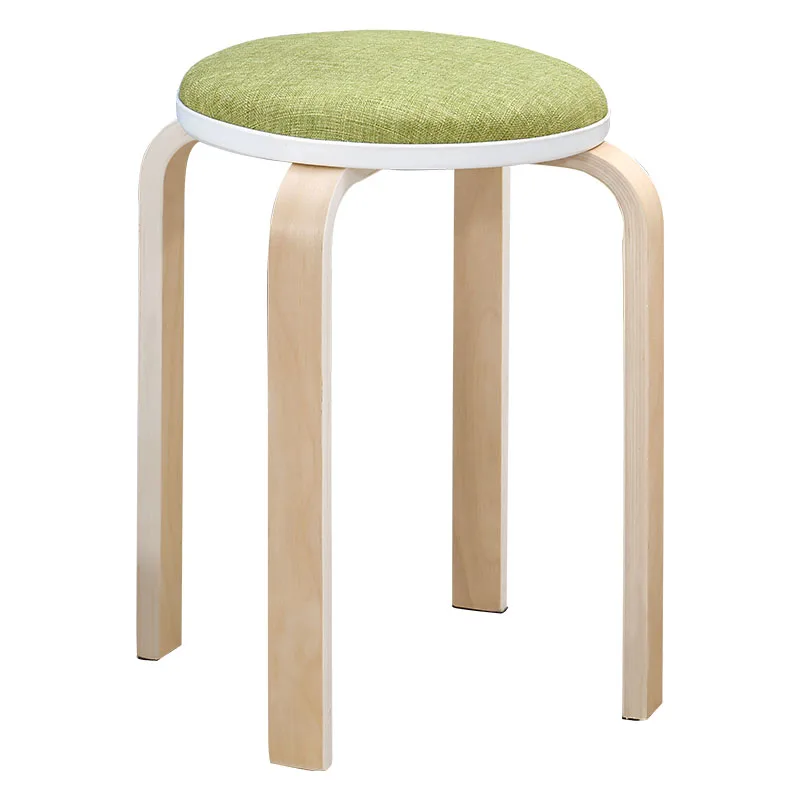 

Simple Stool Home Stool Fashion Dressing Stool Makeup Stool Fabric Stool Creative Bench Dining Table Stool Chair