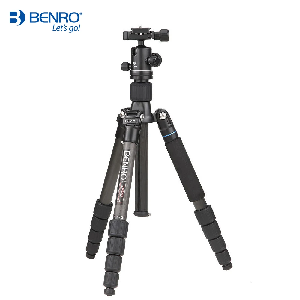 C1692TJ0 Benro C1692TJ0 штатив Углеродные волоконные штативы монопод для Камера с J0 шаровая Головка с сумкой для переноски макс. нагрузка 8кг DHL - Цвет: C1692TJ0