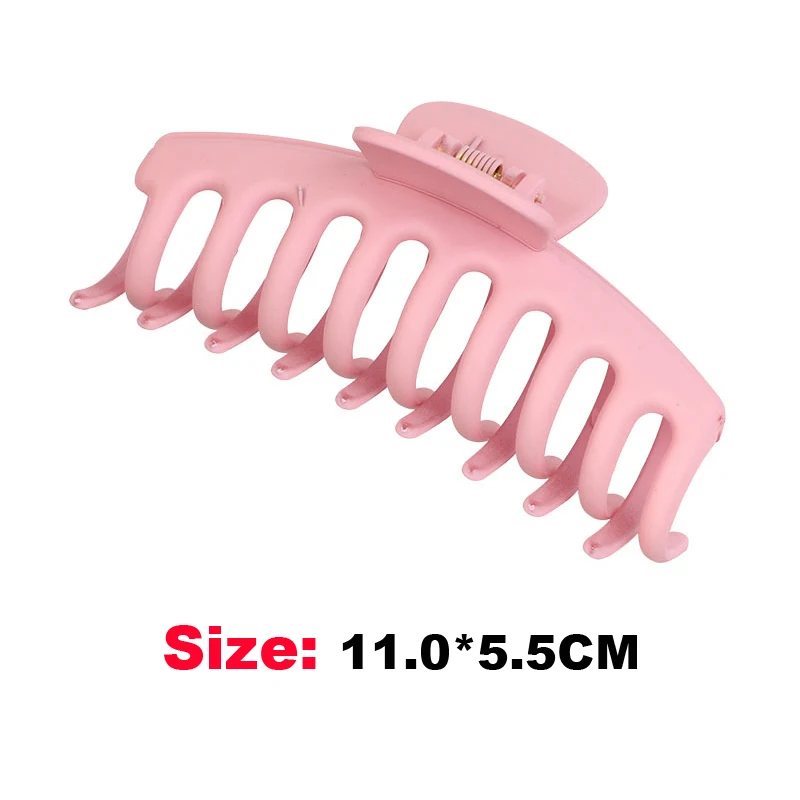 Good Quality Large Plastic Hair Crab Accessories Hair Claw Clip Good Guality For Shower Bath goody hair clips