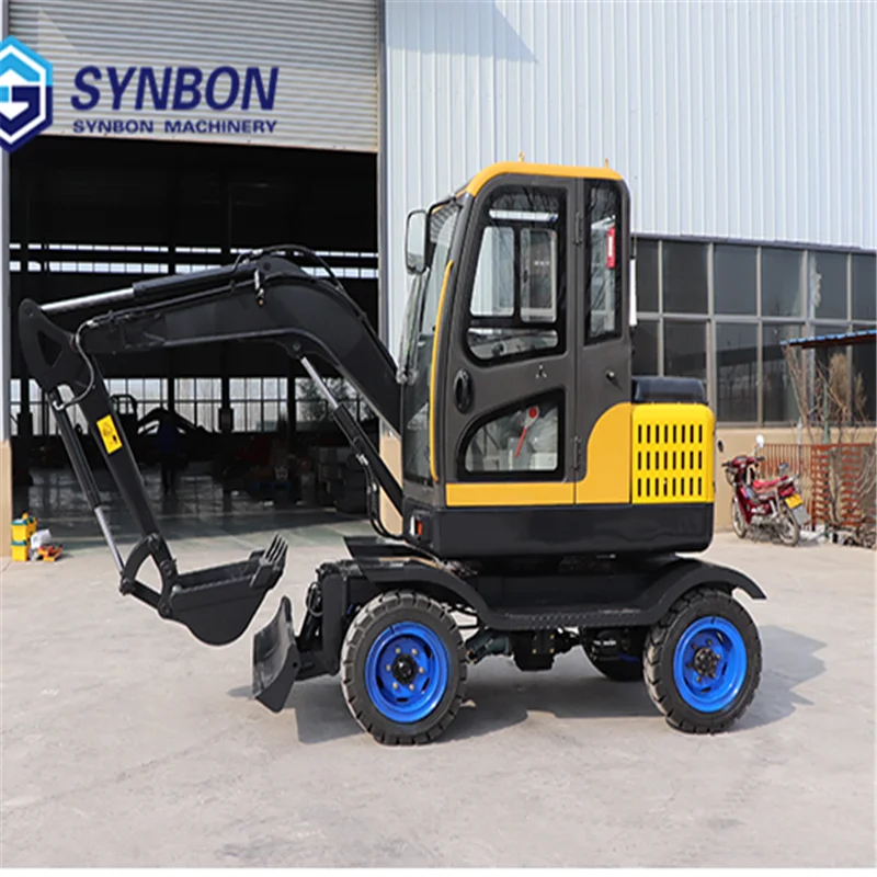 Мини-экскаватор SYNBON 3 5 тонны маленький полностью гидравлический