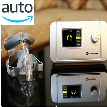 

MOYEAH Auto CPAP Machine APAP Medical Ventilator With Nasal Mask Breathing Tube Insert 4GB SD Card For Sleep Apnea Anti Snoring