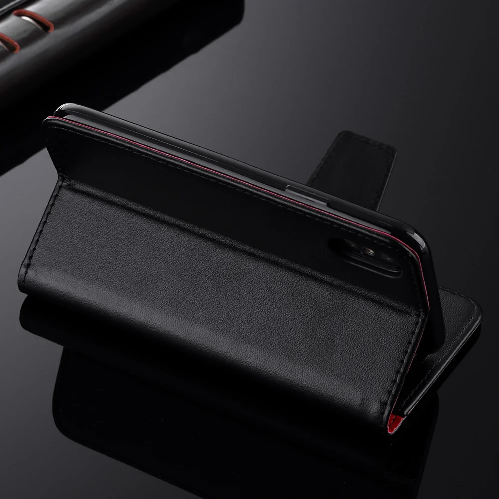 LLZ.COQUE Folio Премиум кожаный чехол для Iphone Xr Магнитный кошелек XS MAX 7 8 PLUS X 5 5S SE 6 6S