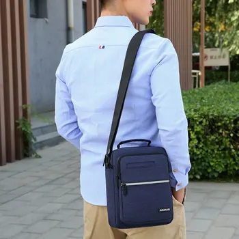 

Men High Quality Waterproof Business Shoulder Bags For Men Backpack Fashion Oxford Bags Ipad Crossbody Bags