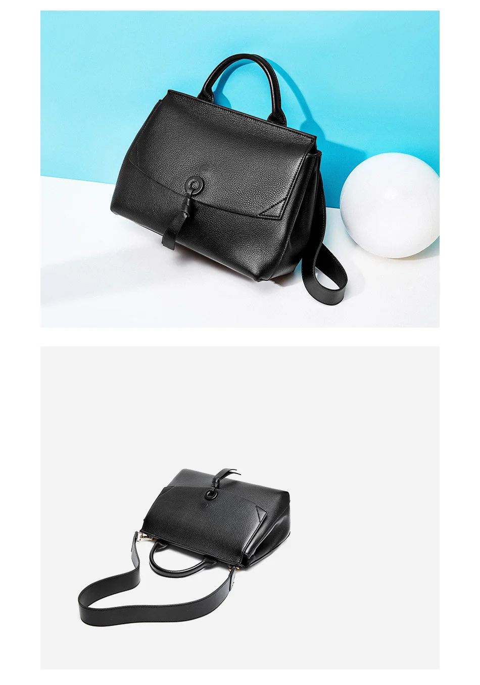 Zency, Новое поступление, женская сумка-тоут, натуральная кожа, Классическая, черная, модная, женская сумка через плечо, сумка-мессенджер, серый портфель, сумки