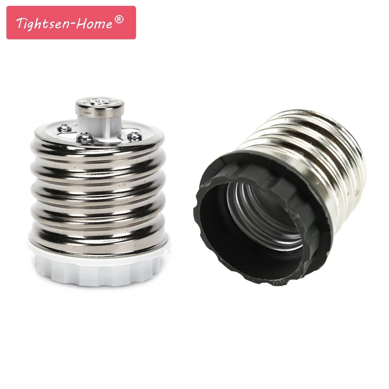 10PCS E40 to E27 Base LED Bulb Adapter Lamp Bulbs Base LED Halogen Light Bulbs Mini Socket