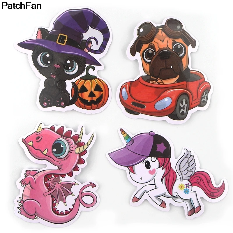 12 компл. Patchfan 41 шт. животный мир для DIY скрапбукинга альбом багаж ноутбук телефон ноутбук трафарет Водонепроницаемая наклейка A2633