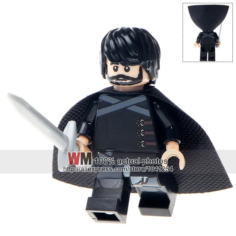 10 лотов PG8072 Khal Drogo daeneris Eddard Stark Duke of Winterfell Игра престолов лед и огонь строительные блоки детские игрушки