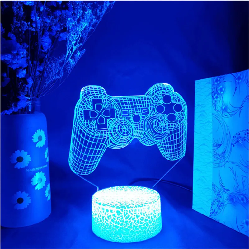 Игровой коврик с 3d иллюзией P4P светодиодный ночсветильник для детей декор